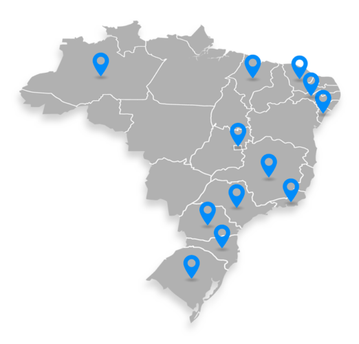 Lexus - Presença nos estados brasileiros